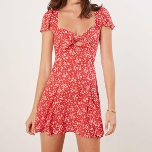Reformation Red Dress